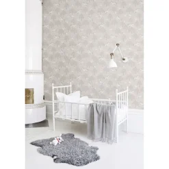 Lastenhuoneen tapetti Littlephant Fairytale fox vaaleanpunainen, metsä, non-woven.