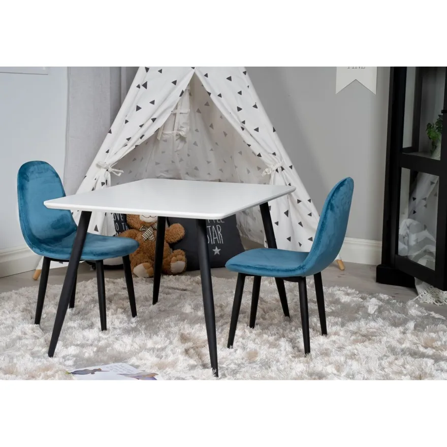 Lasten pöytä ja tuolit Venture Home Polar XXS, valkoinen/sininen