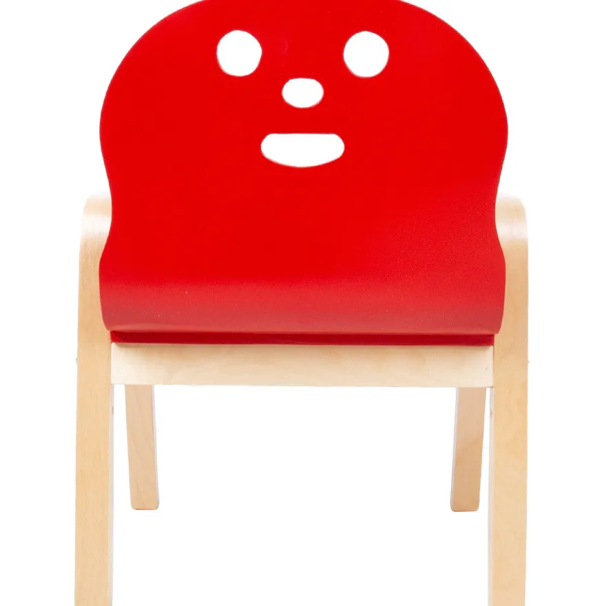 Lasten tuoli Home4You HAPPY, punainen