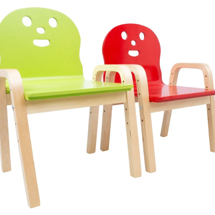 Lasten tuoli Home4You HAPPY, punainen