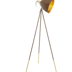 Lattiavalaisin Eglo Vintage Chester 1, 149,5cm, ruskea
