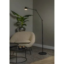 Lattiavalaisin Lucide Milne, 38x25cm, IP20, 8W, musta