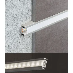 LED-boordilistan ulkokulmapala Euroshrink E-301A, alumiini, eri värejä