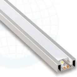 LED-boordilistan ulkokulmapala Euroshrink E-301A, alumiini, eri värejä