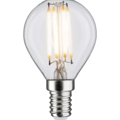 LED-filamenttilamppu Paulmann Drop, E14, 470lm, 4.8W, 2700K, himmennettävä, kirkas