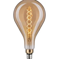 LED-filamenttilamppu Paulmann 1879 Edition BigDrop, E27, 400lm, 7W, 1800K, himmennettävä, kulta
