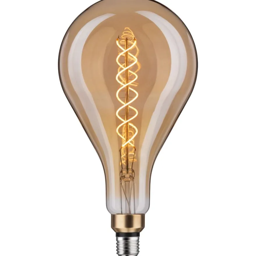 LED-filamenttilamppu Paulmann 1879 Edition BigDrop, E27, 400lm, 7W, 1800K, himmennettävä, kulta
