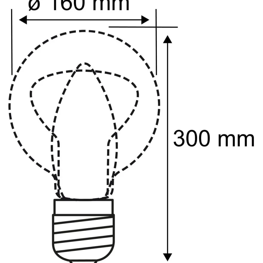 LED-filamenttilamppu Paulmann 1879 Edition BigDrop, E27, 400lm, 7W, 1800K, himmennettävä, kulta
