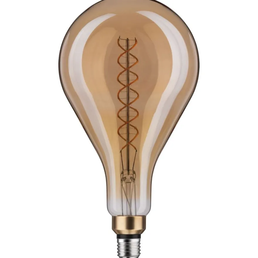 LED-filamenttilamppu Paulmann 1879 Edition BigDrop, E27, 400lm, 7W, 1800K, himmennettävä, kulta