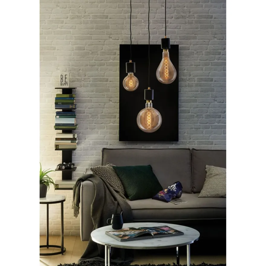 LED-filamenttilamppu Paulmann 1879 Edition BigDrop, E27, 400lm, 7W, 1800K, himmennettävä, kulta