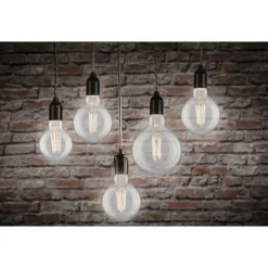 LED-filamenttilamppu Paulmann Globe, G95, E27, 1055lm, 9W, 2700K, himmennettävä, kirkas