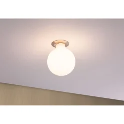LED-filamenttilamppu Paulmann Globe, G80, E27, 806lm, 7.5W, 2700K, himmennettävä, opaali