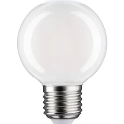 LED-filamenttilamppu Paulmann Globe, G60, E27, 780lm, 7W, 2700K, himmennettävä, opaali