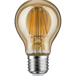 LED-filamenttilamppu Paulmann Pear, E27, 470lm, 6W, 1700K, himmennettävä, kulta