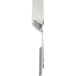 LED-jalkalistan päätypala Euroshrink F-320A, alumiini, mattahopea