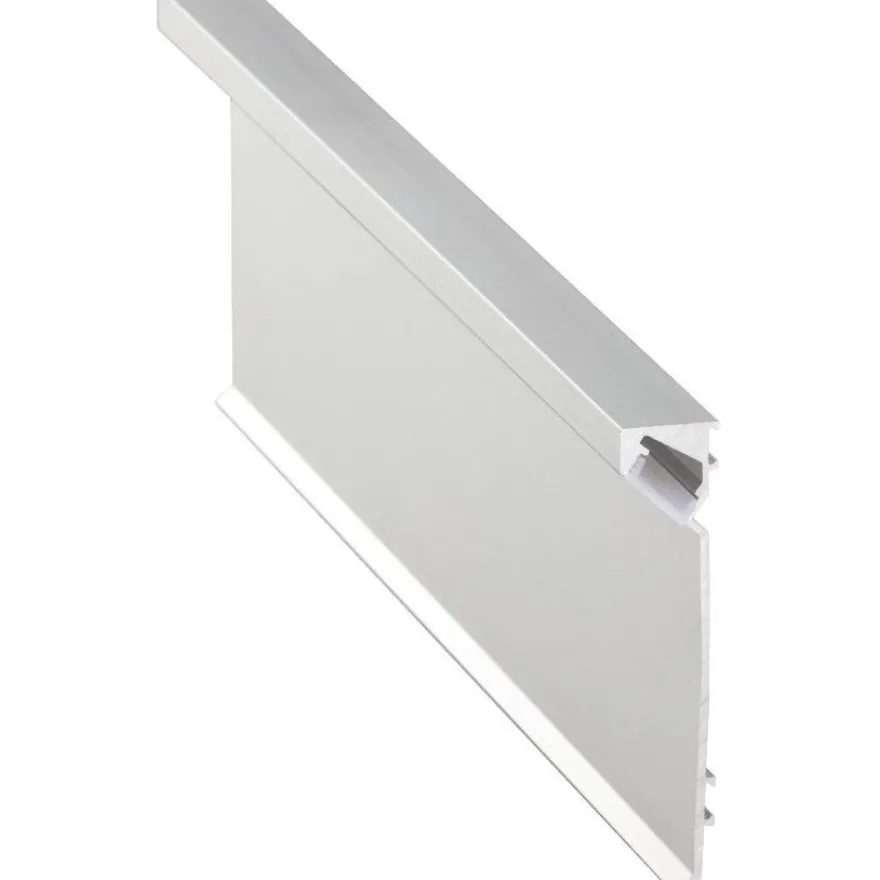 LED-jalkalistan sisäkulmapala Euroshrink I-320A, alumiini, mattahopea