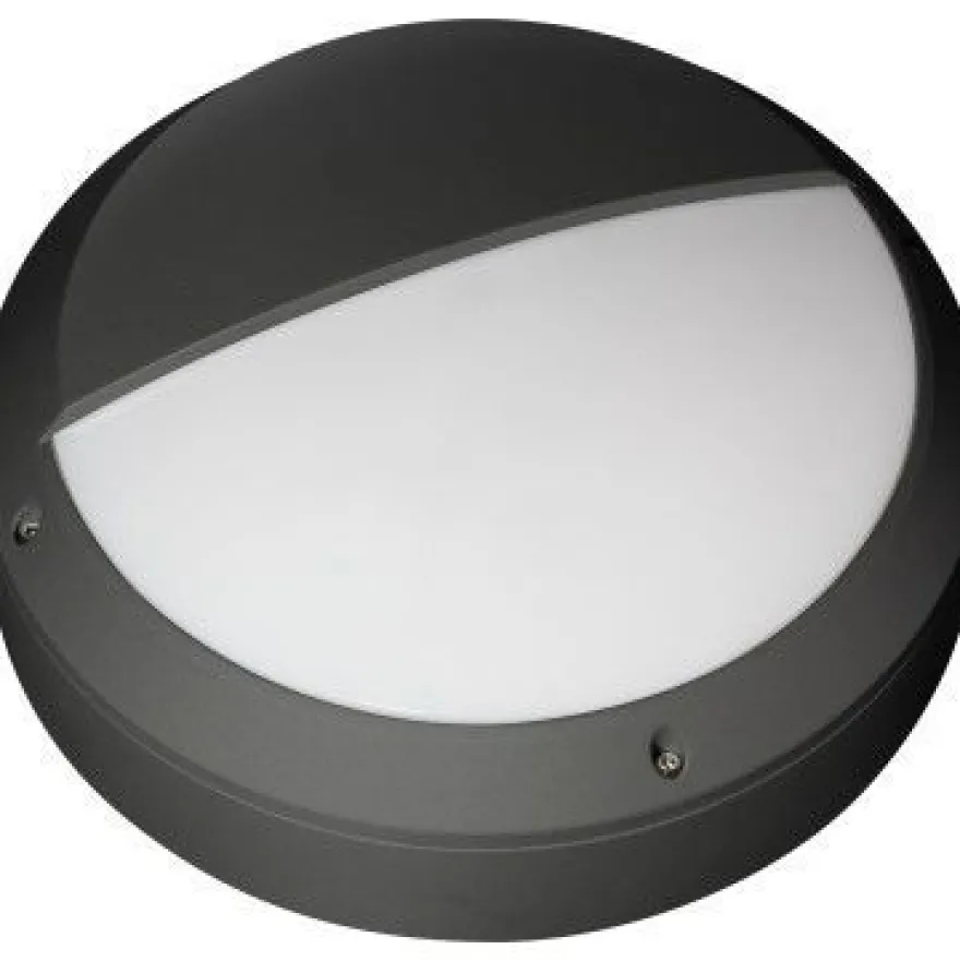 LED-katto/seinävalaisin Ensto Forte FO265.14LGH, IP65, 14W/840, ulkokäyttöön