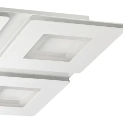 LED-Kattovalaisin Eglo connect.z Padrogiano-z, 4-osainen, 45x45cm, RGBW, valkoinen