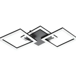 LED-Kattovalaisin Eglo connect.z Paranday-z, 32.4W, 65x31x6cm, musta/valkoinen
