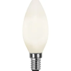 LED-kynttilälamppu Star Trading Illumination LED 375-02 Ø 35x98mm, E14, opaali, 3W, 2700K, 250lm
