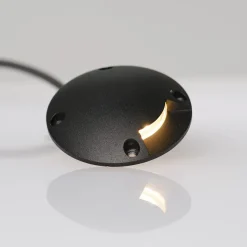 LED-laiturivalaisin FTLIGHT Marina I, 1.5W, 24V, IP67, musta alumiini, eri vaihtoehtoja