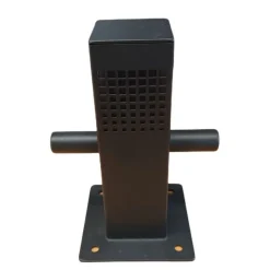 LED-laiturivalaisin Savorak, 27cm, rst, musta