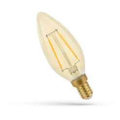 LED-lamppu Spectrum E14 kynttilä 2W 230V 2400K Retroshine