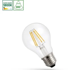 LED-lamppu Spectrum E27 4W 230V 1800K kirkas