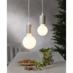 LED-lamppu Star Trading Illumination LED 3-step click 375-87, Ø125x176mm, E27, opaali, 7.5W, 2700K, 80/400/800lm