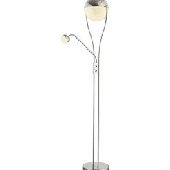 LED-lattiavalaisin Trio Chris, 300x1800 mm, kromi uplighter