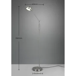 LED-lattiavalaisin Trio Franklin, eri värejä