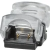LED-liitin Euroshrink RGB LED+LED, C-4PIN, IP65, 10mm, RGB