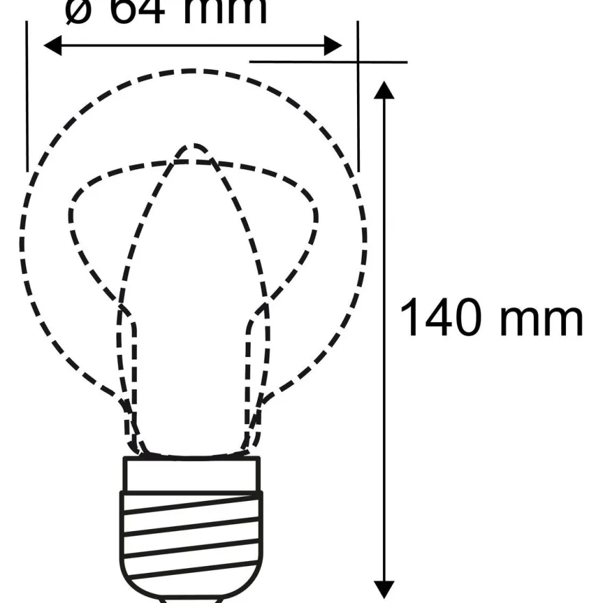 LED-älylamppu Paulmann Smart Home Zigbee 3.0, ST64, E27, 470lm, 6.3W, RGBW+, filamentti, himmennettävä, kulta, 3kpl