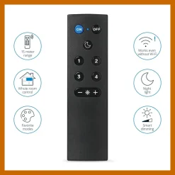 LED-älylamppu Wiz A60 Full Color, Wi-Fi, 60W, E27, RGB, 2kpl + kaukosäädin