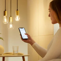 LED-älylamppu Wiz A60 Tunable White, Wi-Fi, 60W, E27, kirkas lasi