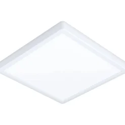 LED-Plafondi Eglo Fueva 5, 28,5x28,5cm, 3000K, valkoinen, pinta-asennettava