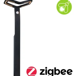 LED-pollarivalaisin Paulmann Alara Smart Home Zigbee 3.0 665mm hämäräohjattu liiketunnistin IR 3000 - 2200K 10W 450lm antrasiitti