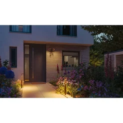 LED-pollarivalaisin Paulmann Alara Smart Home Zigbee 3.0 665mm hämäräohjattu liiketunnistin IR 3000 - 2200K 10W 450lm antrasiitti