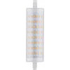 LED-putki Paulmann Tube, R7s, 118mm, 1521lm, 12W, 2700K, kirkas