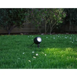 LED-puutarhaspotti Paulmann Kikolo, Smart Home Zigbee 3.0, IP65, 90mm, säädettävä värilämpötila, antrasiitti