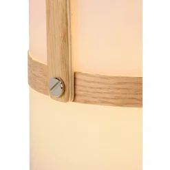 LED-pöytävalaisin Lucide Joe, Ø14.5x26.5cm, 3W, himmennettävä, valkoinen