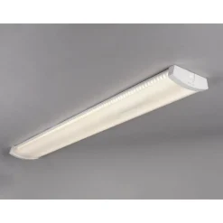 LED-teollisuusvalaisin Hide-a-lite Liteline Basic 1200 S, tunnistimella, 4000K, IP44, valkoinen