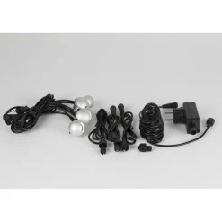 LED-terassivalaisinsarja Hide-a-lite Steplight Garden Kit alumiini 3000K