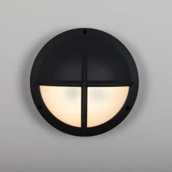 LED-ulkoseinävalaisin Hide-a-lite Moon Public Cross II IK10, antrasiitti
