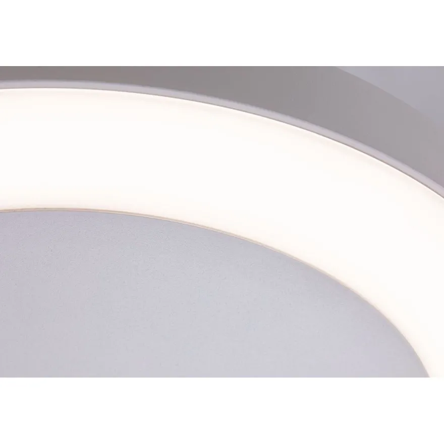 LED-ulkoseinävalaisin liike- ja hämärätunnistimella Paulmann Circula, IP44, 3000K, korroosionkestävä, valkoinen