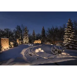 LED-ulkovalaisin Paulmann Plug & Shine Globe, Smart Home Zigbee 3.0, IP65, RGBW+, valkoinen