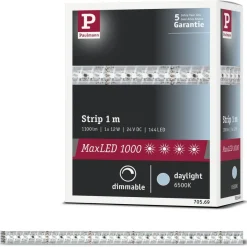 LED-valonauha Paulmann MaxLED 1000, 1m, 11.5W, 1100lm/m, 6500K