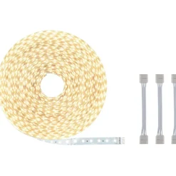LED-valonauha Paulmann MaxLED 500, 20m, 72W, 550lm/m, 72LEDs/m, 3 sovitinkaapelia, 2700K