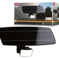 LED-valonheitin aurinkokennolla Paulmann Solar Smart Home Zigbee 3.0 Flotas, IP65, 3000K, 700lm, antrasiitti