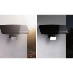 LED-valonheitin aurinkokennolla Paulmann Solar Smart Home Zigbee 3.0 Flotas, IP65, 3000K, 700lm, antrasiitti